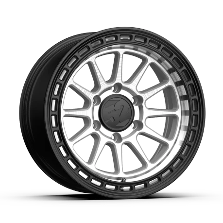 fifteen52 Range HD 17x8.5 5x127 0mm ET 71.5mm Center Bore Machined Clear/Gloss Black Wheel  fftGHDMC-178557-00