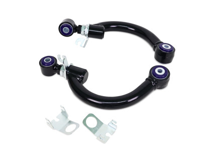 SuperPro 06-25 Volkswagen Golf GTI Upper Rear HD Adjustable Toe Arm Set - sprTRC1219