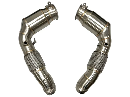 MAD BMW 2024+ S68 Primary Catted Downpipes | G90 G99 M5, F95 F96 X5M/X6M & G05/G06/G07/G09 - MAD-162