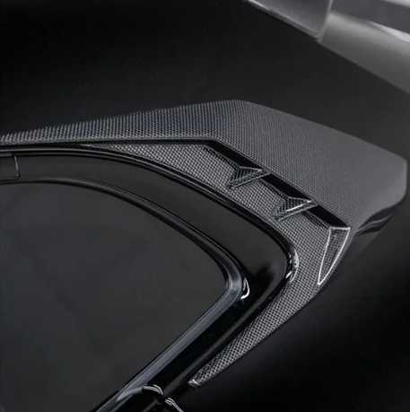 Phoenyx Design Ferrari Purosangue | Carbon Fiber Rear Window Trim