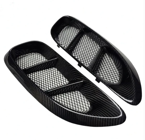 Phoenyx Design Porsche 718 Boxster/Cayman Carbon Fiber Side Vent Grilles