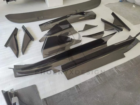 Phoenyx Design Maserati MC20 | Carbon Fiber Side Skirts
