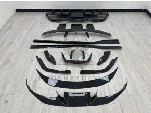 Phoenyx Design Ferrari F8 Phoenyx Design Carbon Fiber Front Lip
