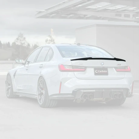 CarBahn Performance BMW G80 M3 & M340i Carbon Fiber Rear Spoiler - CBG8X-8060