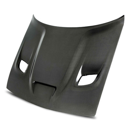Anderson Composites Type-OE Carbon Fiber Hood For 2015-2019 Dodge Challenger Hellcat  AC-HD15DGCHHC-OE