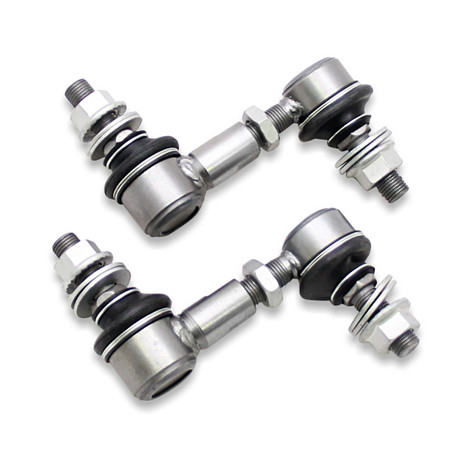 SuperPro 2003 Infiniti G35 Base Front HD Adjustable End Link Set (12mm Studs 85mm-100mm Length) - sprTRC1225A
