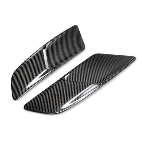 Anderson Composites Type-OE Carbon Fiber Hood Vents For 2015-2017 Ford Mustang GT  AC-HV15FDMUGT-OE