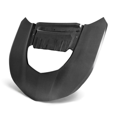 Anderson Composites Type-OE Double Sided Carbon Fiber Hood Without Hood Insert For 2017-2023 Chevrolet Camaro ZL1 AC-HD17CHCAMZL-OE-DS