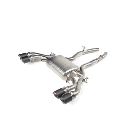 Akrapovic 19-20 BMW X4 M (F98) Slip-On Line (Titanium) w/Carbon Tips akrS-BM/T/10H-CX4 Akrapovic 19-20 BMW X4 M (F98) Slip-On Line (Titanium) w/Carbon Tips akrS-BM/T/10H-CX4