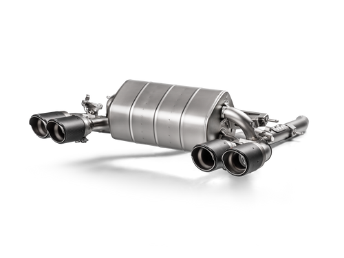 Akrapovic 2018+ BMW M2 Competition/M2 CS (F87N) Slip-On Line (Titanium) w/Carbon Fiber Tips Akrapovic 2018+ BMW M2 Competition/M2 CS (F87N) Slip-On Line (Titanium) w/Carbon Fiber Tips