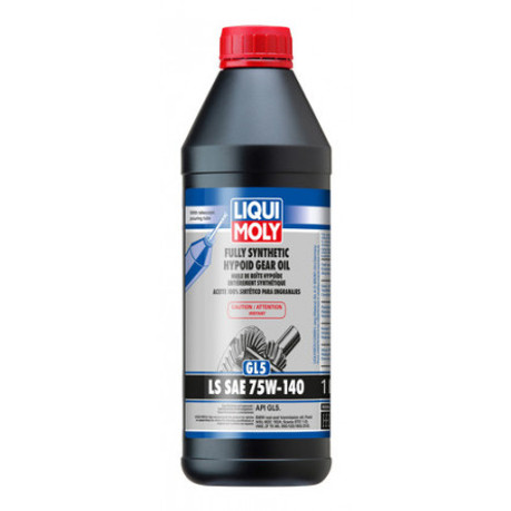 LIQUI MOLY 1L Fully Synthetic Hypoid Gear Oil (GL5) LS SAE 75W-140