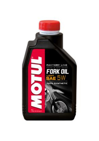Motul 1L Suspension FORK OIL Factory Line MEDIUM 10W - Synthetic Ester (Comes in Case of 6 Units)