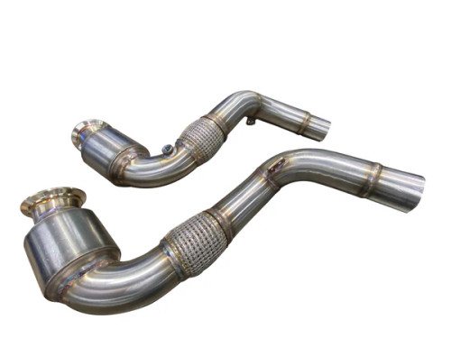 Active Autowerke S63 N63 Catted Downpipes | V8 BMW X5 M and X6 M X5 X6 550i 650i Active Autowerke S63 N63 Catted Downpipes | V8 BMW X5 M and X6 M X5 X6 550i 650i