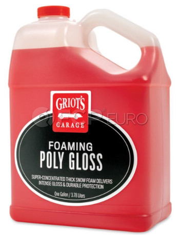 Griots Garage FOAMING POLY GLOSS - 1 Gallon grgB3301 (Comes in Case of 4 Units) Griots Garage FOAMING POLY GLOSS - 1 Gallon grgB3301 (Comes in Case of 4 Units)