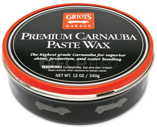 Griots Garage Premium Carnauba Paste Wax - 14oz grg11029 (Comes in Case of 12 Units)