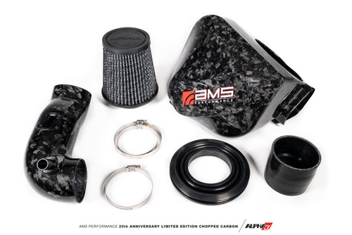 AMS Performance Toyota GR Supra Chopped Carbon Fiber Air Intake - amsAMS.38.08.0001-2