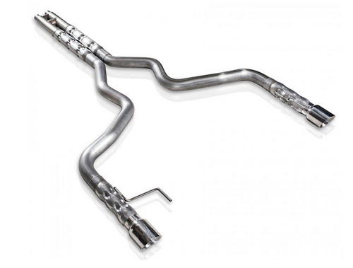 Stainless Works 3 in Retro Chambered Catback Exhaust w/ H-Pipe (2015 GT) Stainless Works 3 in Retro Chambered Catback Exhaust w/ H-Pipe (2015 GT)