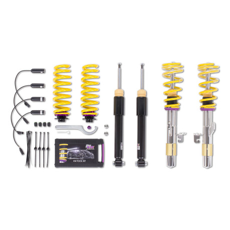 KW V1 Coilovers Kit for 4 series (F33/F36) 435i, 440i, Conv & Gran Coupe RWD; with EDC (includes EDC cancellation) kws1022000L