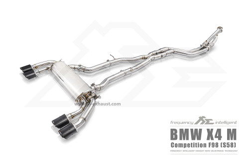 FI Exhaust for BMW F97 X3M/F98 X4M Competition | 3.0TT S58 | 2019+