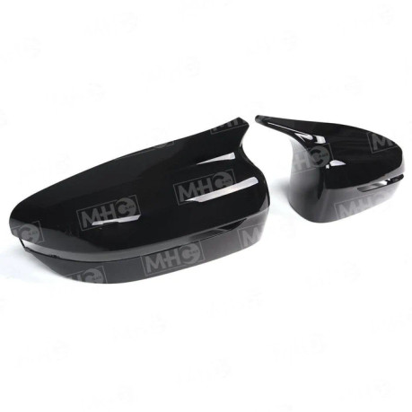MHC Black BMW M Style Wing Mirror Covers In Gloss Black LHD (G20/G21/G22/G23/G30)  MHCB-GXX-GB-MC001