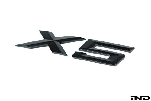 IND F15 X5 Painted Trunk Emblem IND-F15-TB-668 IND F15 X5 Painted Trunk Emblem IND-F15-TB-668