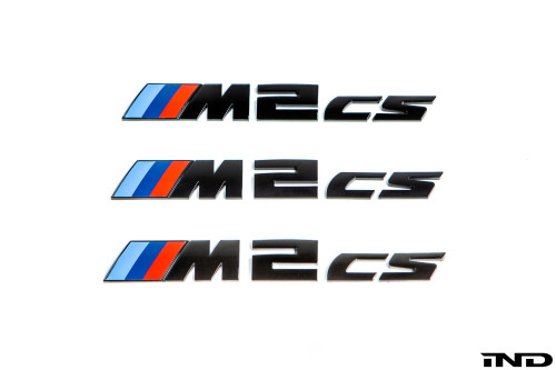 IND F87 M2 CS Painted Trunk Emblem IND F87 M2 CS Painted Trunk Emblem