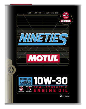 Motul 10W30 Classic Nineties Oil - 10x2L mot110620 (Comes in Case of 10 Units)