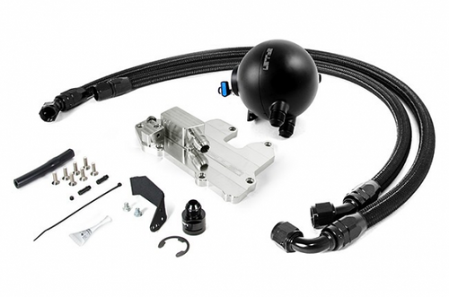 Spulen Billet Spherical Catch Can Kit V2 Black For 1.8T and 2.0TSI SE-CCMQB-B-V2
