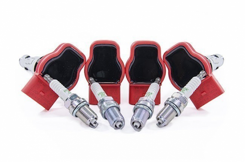 Lager Complete Ignition Service Kit For VW/Audi - Set of 4 (BKR8EIX) 06E-905-115F-LBU11