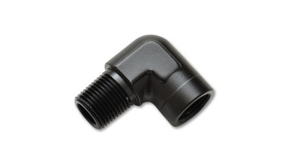 Vibrant 3/8in NPT Female to Male 90 Degree Pipe Adapter Fitting vib11342
