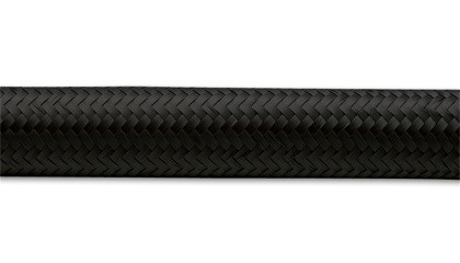 Vibrant -16 AN Black Nylon Braided Flex Hose (2 foot roll) vib11963