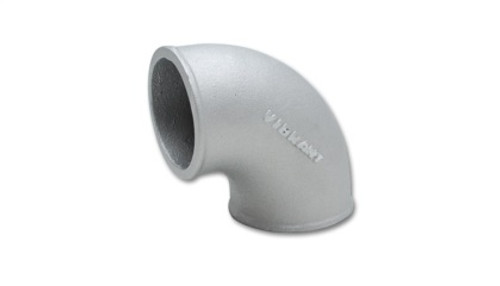 Vibrant 3in O.D. Cast Aluminum Elbow (90 degree Tight Radius) vib2874