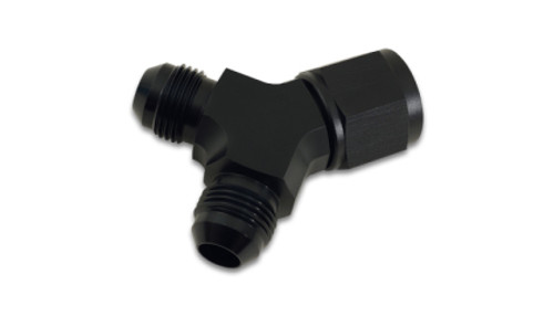 Vibrant -10AN Female x Dual -8AN Male Y-Adapter Fitting - Aluminum vib10907 Vibrant -10AN Female x Dual -8AN Male Y-Adapter Fitting - Aluminum vib10907