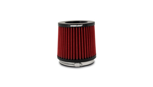 Vibrant The Classic Performance Air Filter (5.25in O.D. Cone x 5in Tall x 4in inlet I.D.) vib10925