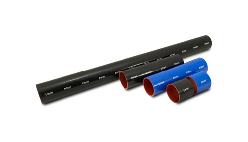 Vibrant 4 Ply Reinforced Silicone Straight Hose Coupling - 5in I.D. x 12in long (BLACK) vib27251