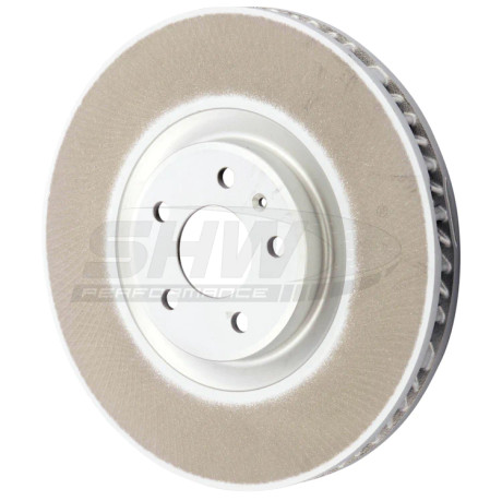 SHW 17-18 Porsche Macan GTS 3.0L w/18in Wheels w/o Ceramic Brakes Left Front Smooth MB Brake Rotor shwPFL39523