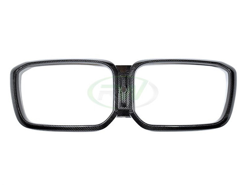 RW Carbon BMW F97 X3M/F98 X4M/G01 X3/G02 X4 LCI Full Carbon Fiber Grille Surround - bmwf97010 bmwg01012