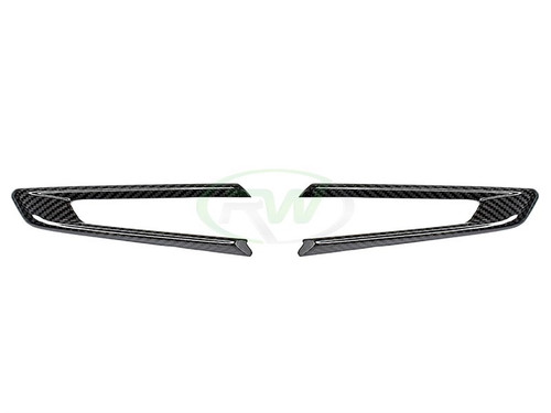 RW Carbon BMW F91 F92 F93 M8 Carbon Fiber Fender Trims - bmwf9103