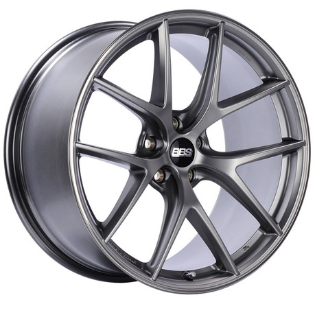 BBS CI-R 20x11.5 5x120 ET52 Platinum Satin Rim Protector Wheel -82mm PFS/Clip Required bbsCI0801PSPO