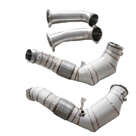 Racing Dynamics Catted Downpipes w/HS, BMW M5, M8, X5M & X6M 2022+ - 130 10 63 590 Racing Dynamics Catted Downpipes w/HS, BMW M5, M8, X5M & X6M 2022+ - 130 10 63 590
