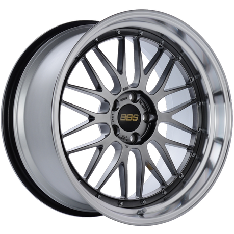 BBS LM 20x10.5 5x114.3 ET20 CB66 Diamond Black Center Diamond Cut Lip Wheel bbsLM239DBPK