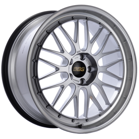 bbsLM238DSPKBBS LM 20x9.5 5x114.3 ET40 CB66 Diamond Silver Center Diamond Cut Lip Wheel
