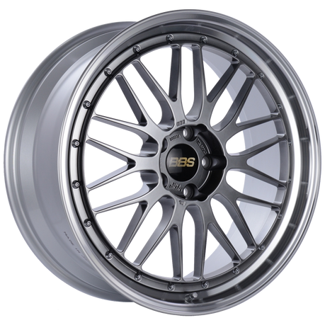 BBS LM 21x9 5x120 ET32 Diamond Black Center Diamond Cut Lip Wheel -82mm PFS/Clip Required bbsLM260DBPK