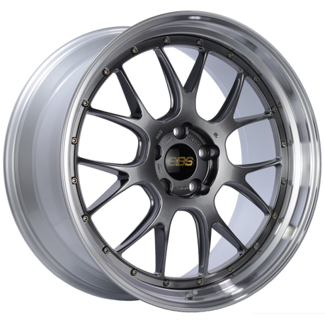 BBS LM-R 21x10 5x120 ET35 Diamond Black Center Diamond Cut Lip Wheel -82mm PFS/Clip Required bbsLM326DBPK