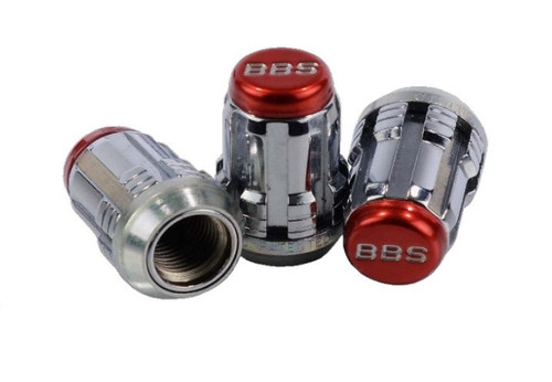 BBS McGard Spline Lug Nut Set 12x1.5 Red bbsHWLUGSET-15R