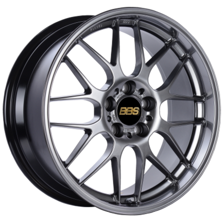 BBS RG-R 17x7.5 5x112 ET48 Diamond Silver Wheel - 82mm PFS/Clip Required bbsRG785DBK