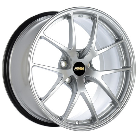BBS RI-A 18x11 5x120 ET37 Diamond Silver Wheel -82mm PFS/Clip Required bbsRIA048DS