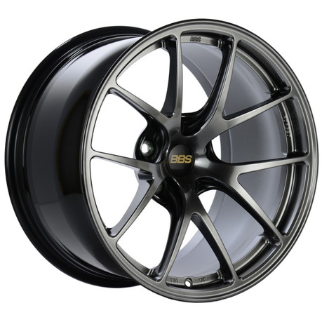 BBS RI-A 18x9.5 5x120 ET27 Diamond Black Wheel -82mm PFS/Clip Required bbsRIA028DB
