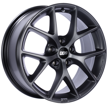 BBS SR 17x7.5 5x114.3 ET42 Satin Grey Wheel -82mm PFS/Clip Required bbsSR008SG