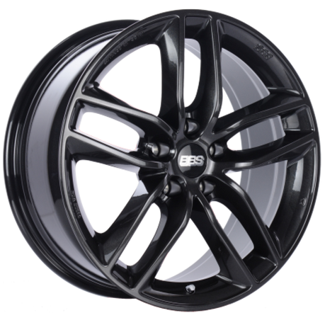 BBS SX 20x9 5x112 ET33 Crystal Black Wheel 66.5 CB bbsSX0603CB